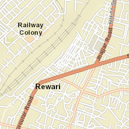 Rewari Street Map