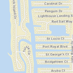 South Patrick Shores Florida Street Map