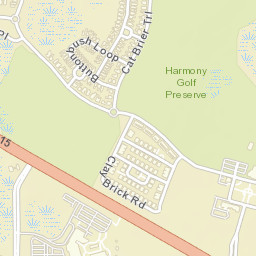 Harmony Florida Street Map