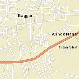 Bagar Street Map