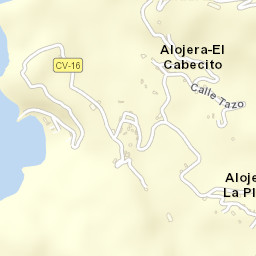 Provincia de Santa Cruz de Tenerife Street Map