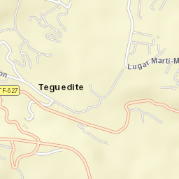 Lomo de Arico Street Map