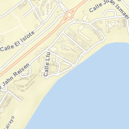 Costa Calma Street Map