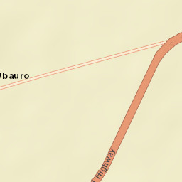 Ubauro Street Map