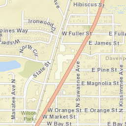 Davenport Florida Street Map