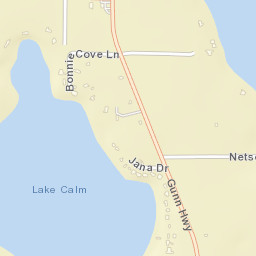 Lake Fern Florida Street Map