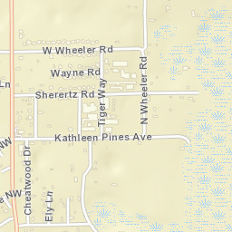 Kathleen Florida Street Map
