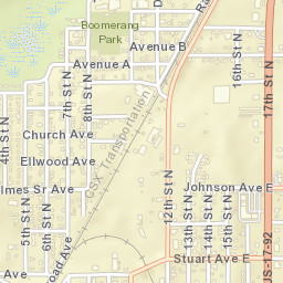 Haines City Florida Street Map