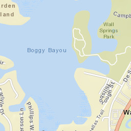 Wall Springs Florida Street Map