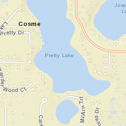 Cosme Florida Street Map