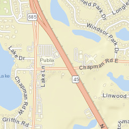 Chapman Florida Street Map