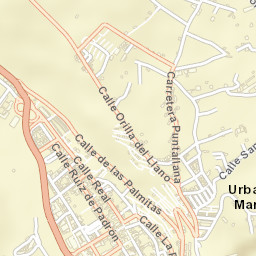 San Sebastián de la Gomera Street Map
