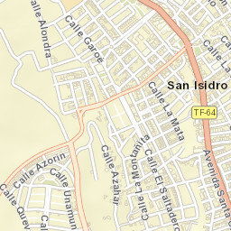 San Isidro Street Map