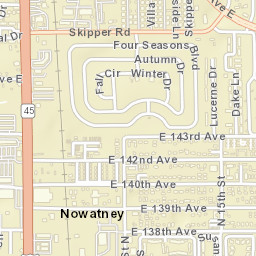 Nowatney Florida Street Map
