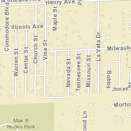 June Park Florida Street Map