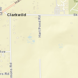 Clarkwild Florida Street Map