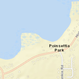 Poinsettia Park Florida Street Map