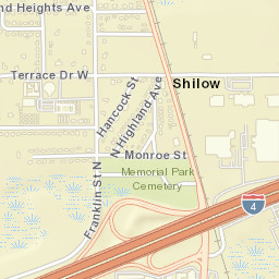 Shilow Florida Street Map