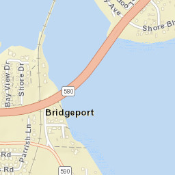 Bridgeport Florida Street Map