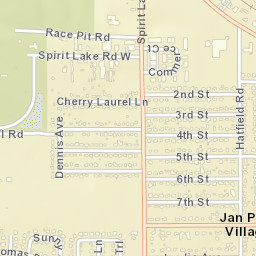 Jan-Phyl Village Florida Street Map