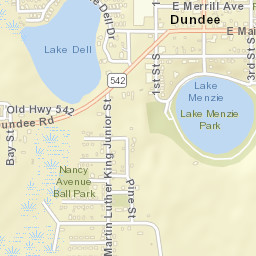 Dundee Florida Street Map