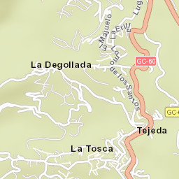 Tejeda Street Map