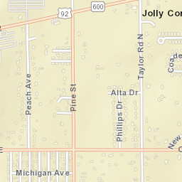 Jolly Corner Florida Street Map