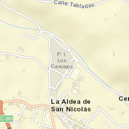 San Nicolás Street Map