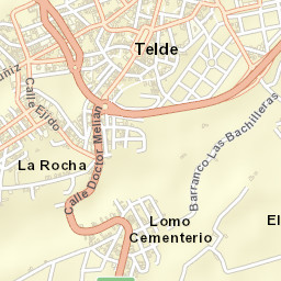 Telde Street Map