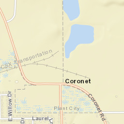 Coronet Florida Street Map