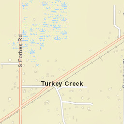 Turkey Creek Florida Street Map