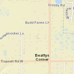 Beattys Corner Florida Street Map