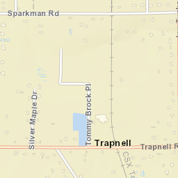 Trapnell Florida Street Map