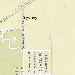 Sydney Florida Street Map