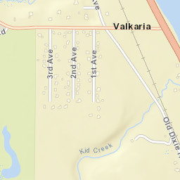 Valkaria Florida Street Map