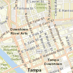 TAMPA Street Map