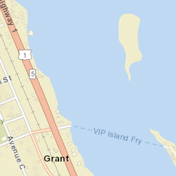Grant Florida Street Map