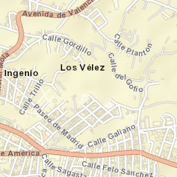 Ingenio Street Map