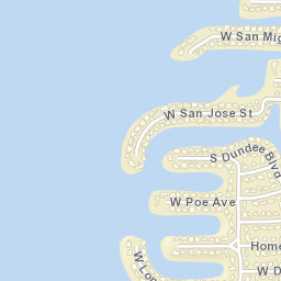 Sunset Beach Florida Street Map