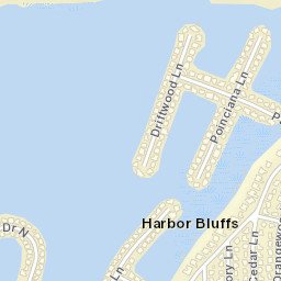 Harbor Bluffs Florida Street Map