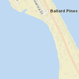 Ballard Pines Florida Street Map