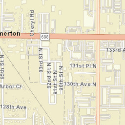 Ulmerton Florida Street Map