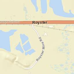 Royster Florida Street Map
