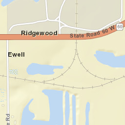 Ewell Florida Street Map