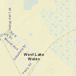 West Lake Wales Florida Street Map
