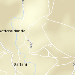 Bhattarai Danda Street Map