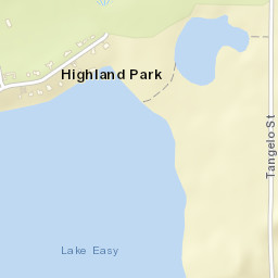 Highland Park Florida Street Map