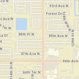 Oakhurst Terrace Florida Street Map