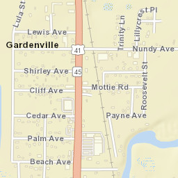 Gardenville Florida Street Map