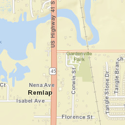 Remlap Florida Street Map